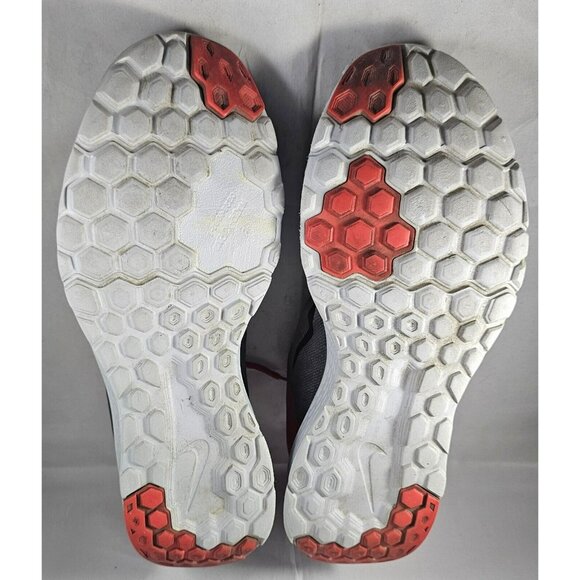 Nike Men's FS Lite Run 3 Grey/Red/White Running Sneaker Size 11 W/ Flaw See Pic - Picture 13 of 14